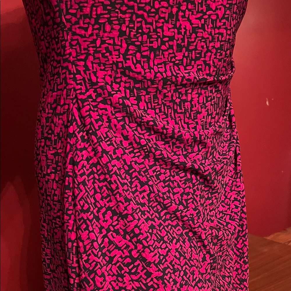 Like new Ralph Lauren Red and Black three-quarter length Sleeve Dress - Picture 7 of 16